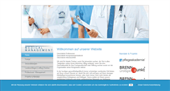 Desktop Screenshot of med-management.ch